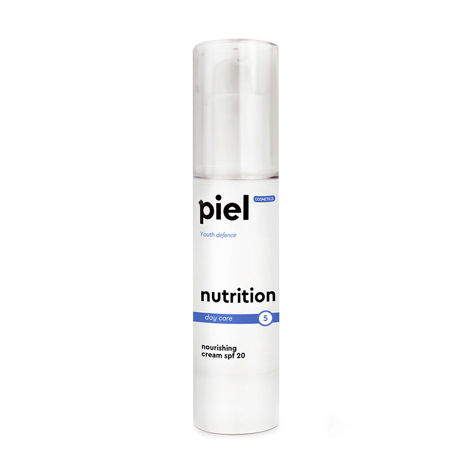 Живильний денний крем для обличчя Piel Cosmetics Youth Defence Nutrition Cream SPF 20, 50 мл