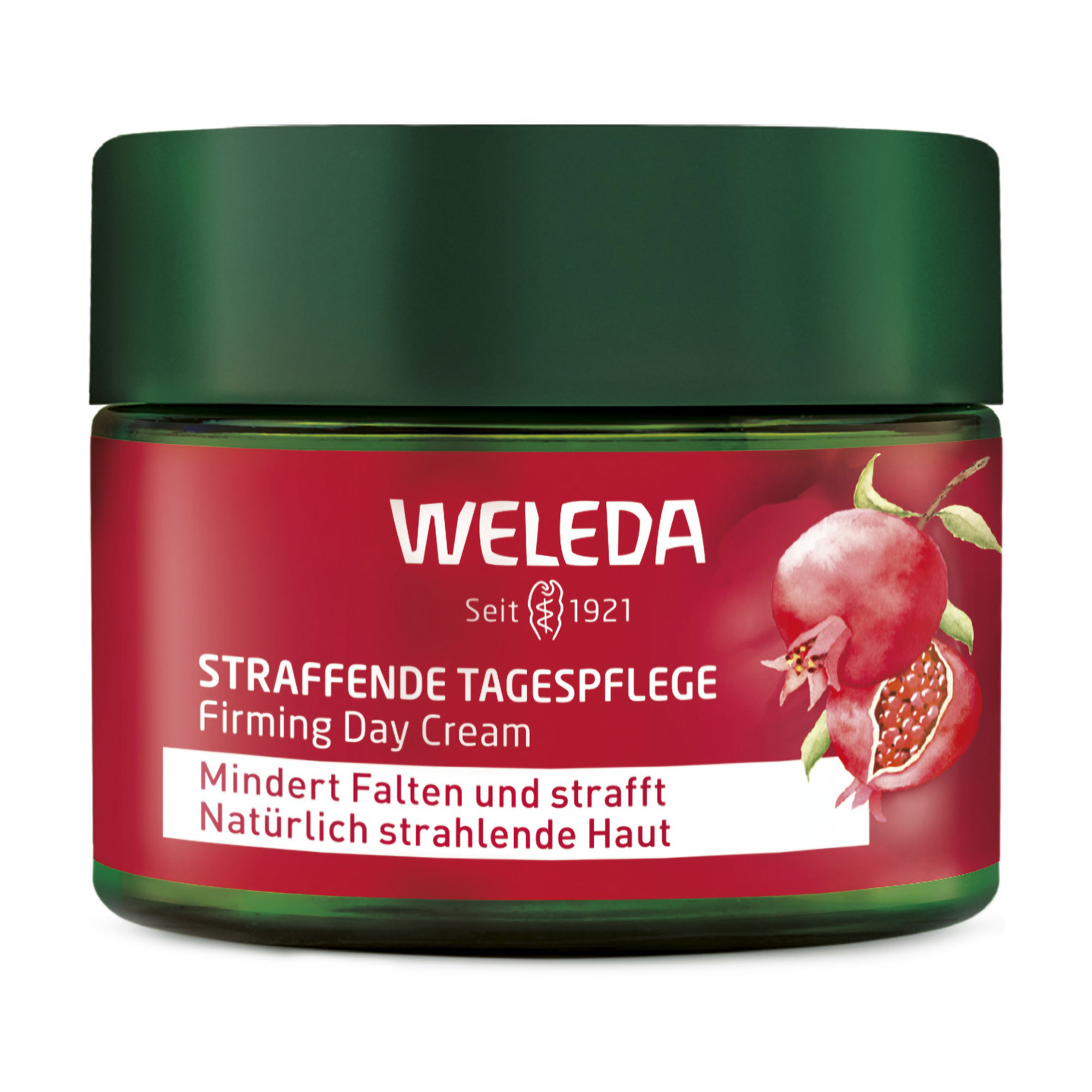 Зміцнювальний денний крем для обличчя Weleda Firming Day Cream з гранатом і пептидами маки перуанської, 40 мл